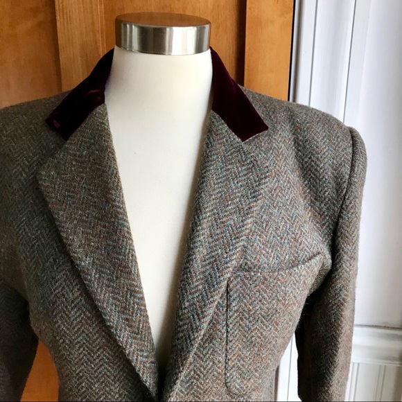 Ralph Lauren Jackets & Blazers - Ralph Lauren Wool Blazer Burg. Velvet Collar  *P16